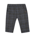 Gray and Blue Plaid Baby Pants