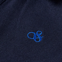 Navy Long-sleeved Polo