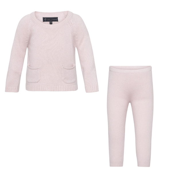 Rose Powder Baby Cashmere Sweater