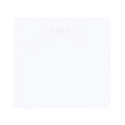 White and Cream Balmain Logo Blanket