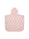 Candy Rainbow Unicorn Terry Poncho