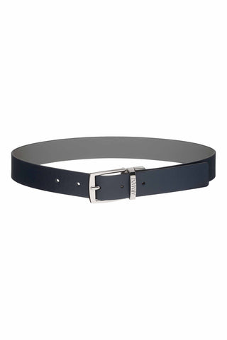 Grey Navy Reversible Belt