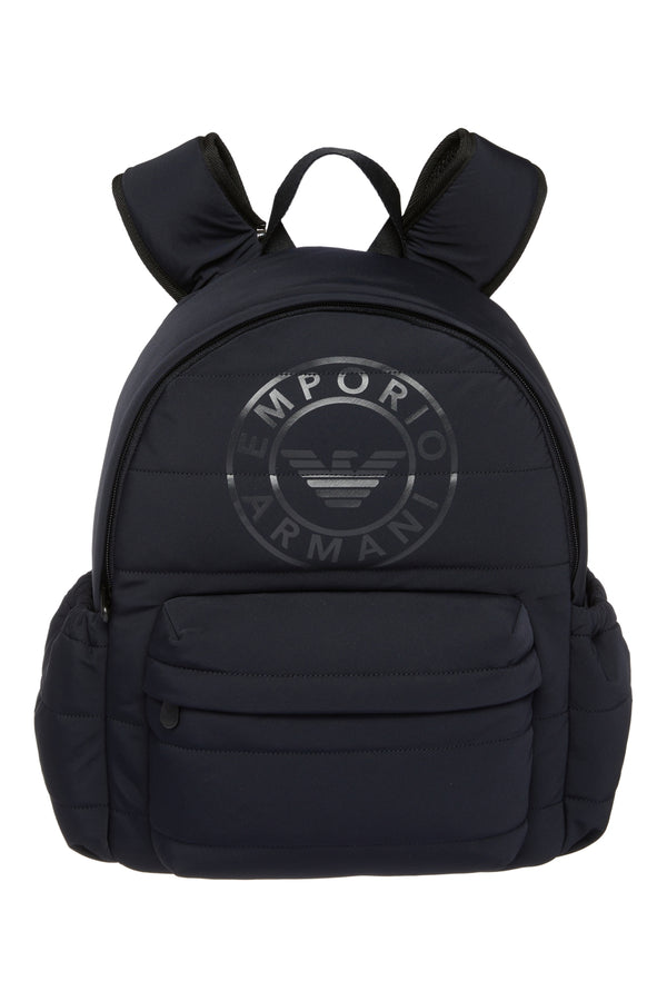 Navy Logo Backpack