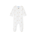 White Lazare Teddy Footie