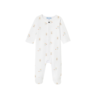 White Lazare Teddy Footie