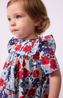 Multicolor Baby Floral Bloomers and Dress