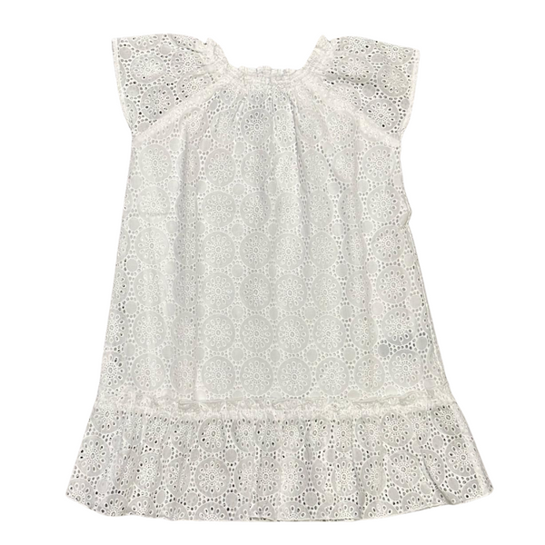 White Eyelet Summer High Dress | The Red Balloon White Eyelet Summer High Dress | The Red Balloon