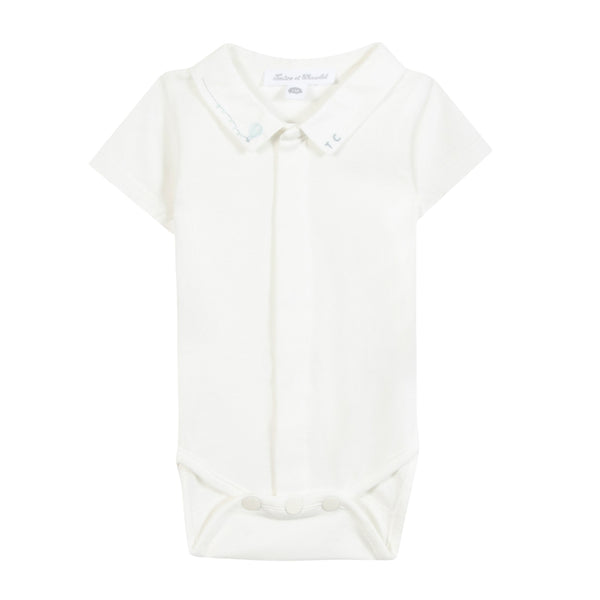 Ivory Hot Air Balloon Detail Onesie
