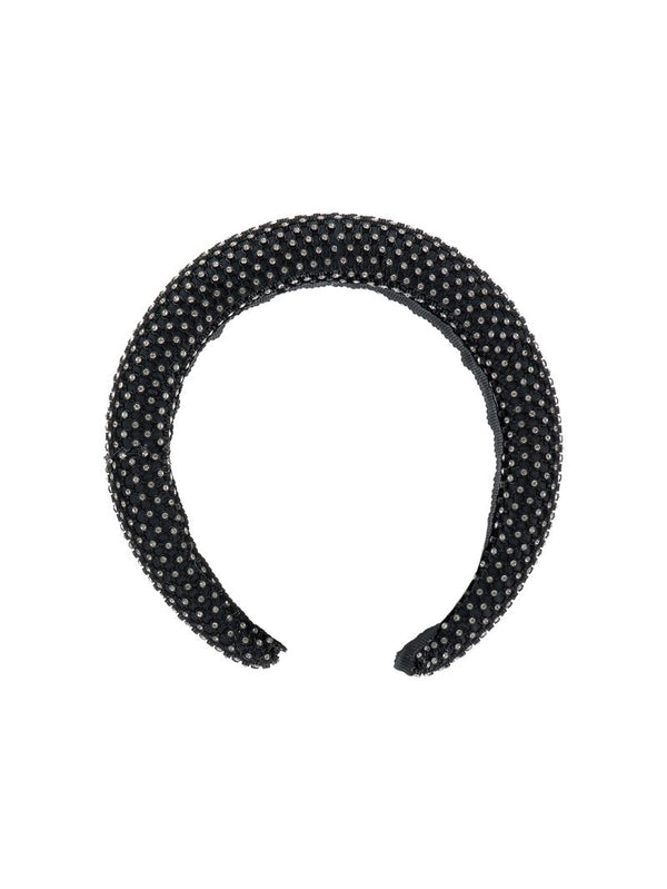 Black Satin Luxor Headband