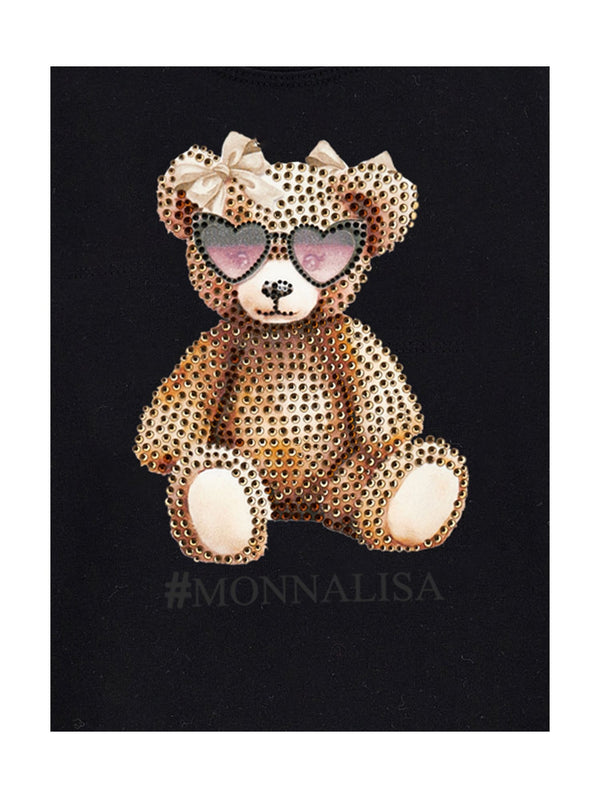 Black Teddy Long Sleeve Tee