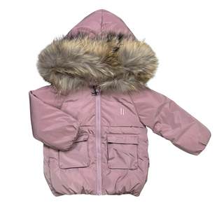 Skyline Muted Purple Toddler Coat