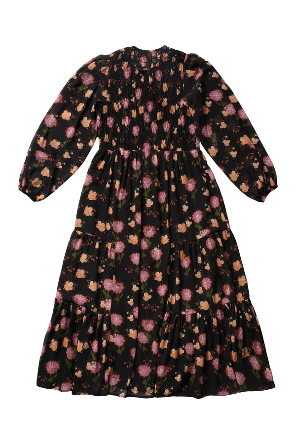 Vanessa Pink Flowers Dress