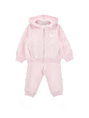 Pink Cotton Bow Tracksuit