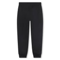 Black Faded Logo Sweatpants