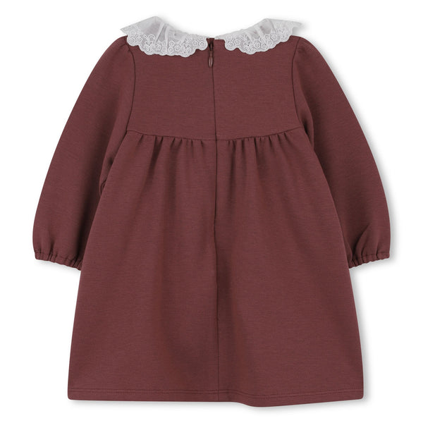Woodrose Ruffle Collar Dress
