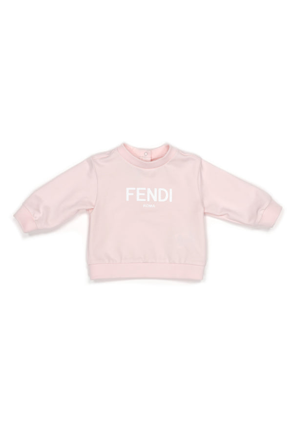 Baby Pink Logo Sweatshirt