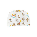 Cloud Baby Bib + Hat Gift Set Teddy Windmill Print