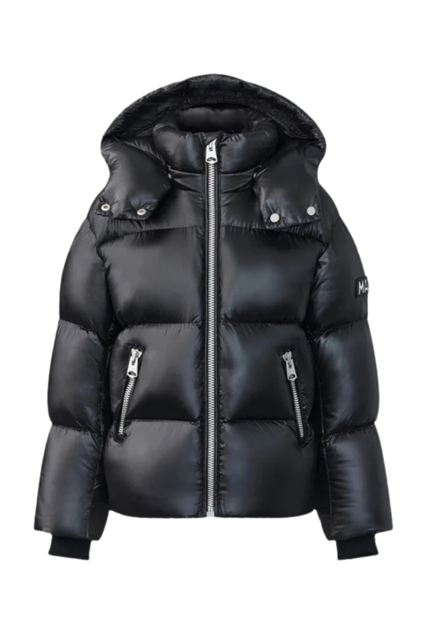 Black Little Kid Jesse Down Hooded Coat