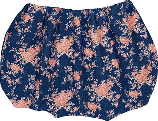 Navy Baby Corduroy Bouquet London Bloomer