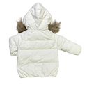 Skyline Jet White Toddler Coat