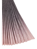 Anthracite and Powder Pink Pleated Skirt