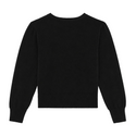Black Velvet Bow Cardigan
