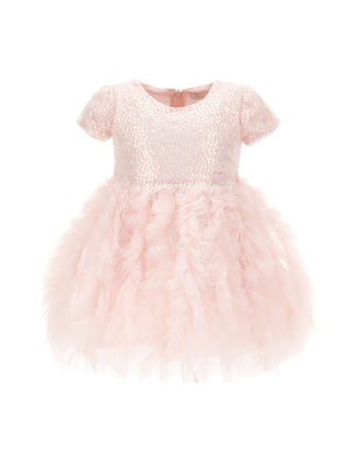 Light Cream Baby Tulle Dream Dress