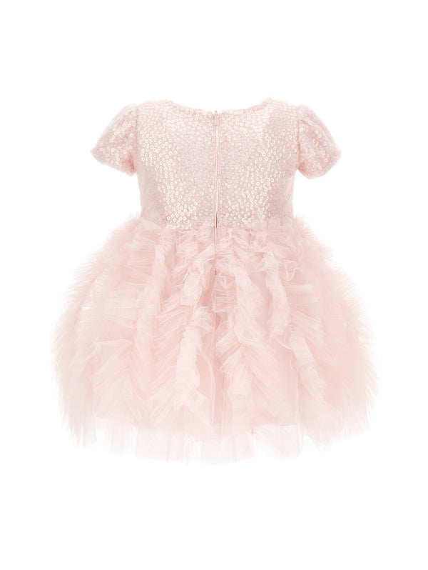 Light Cream Baby Tulle Dream Dress