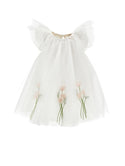 Cream Baby Tulle Flower Dress