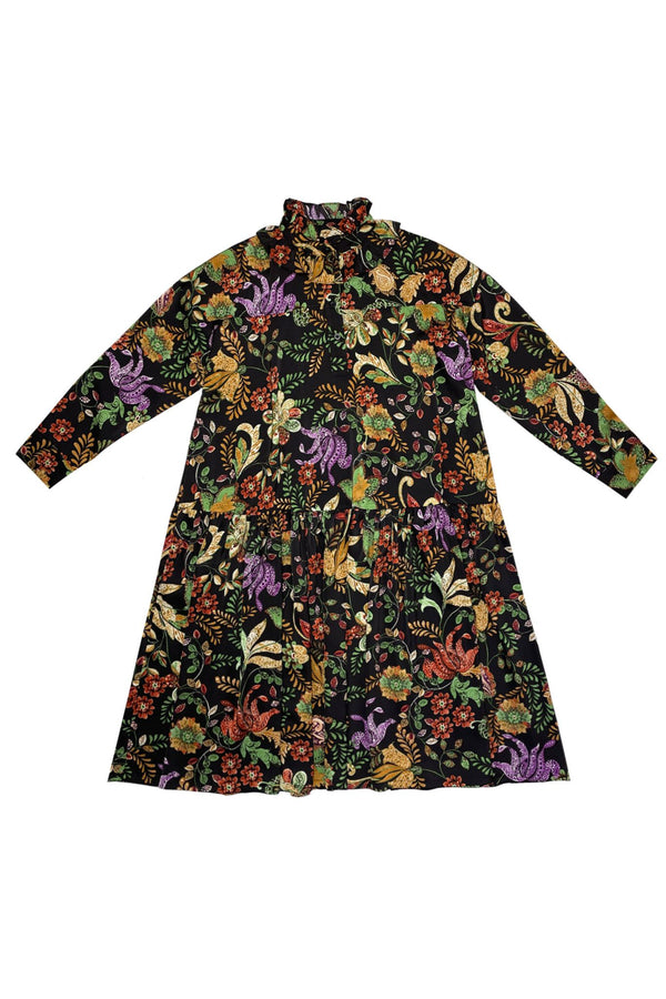 Multicolor Flowers Gloria Dress