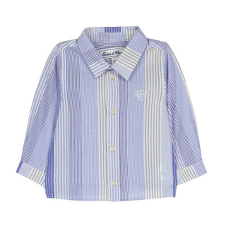 Blue Baby Multi Stripe Shirt