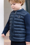 Navy Light Puffer Jacket