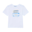 White Surfboard Van Tee