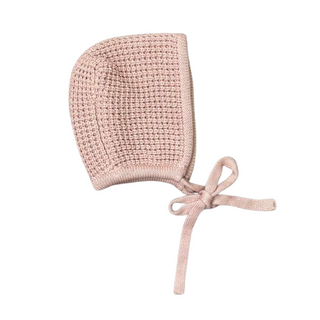 Pink Knit Bonnet