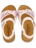 Pink Peach Flower Sandals