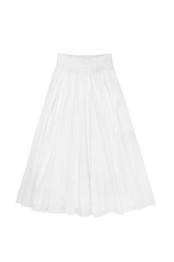 White Classic Melanie Skirt