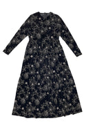 Floral Martha Velvet Dress