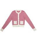 Pink Striped Blake Cardigan