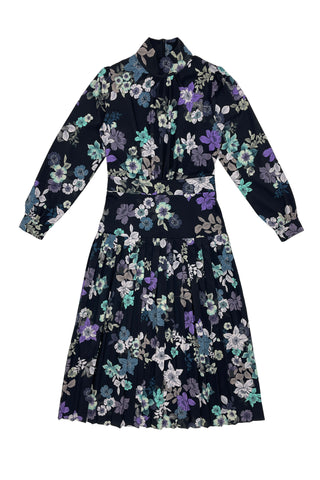 Purple Floral Sharon Dress
