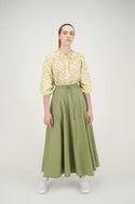 Yellow Flower Evita Blouse