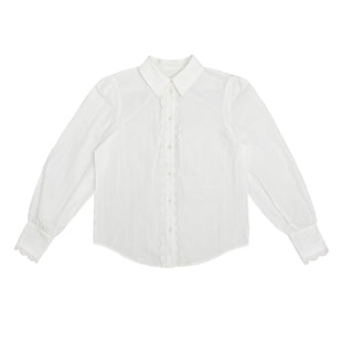 White Peggy Blouse