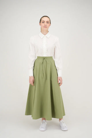 White Peggy Blouse