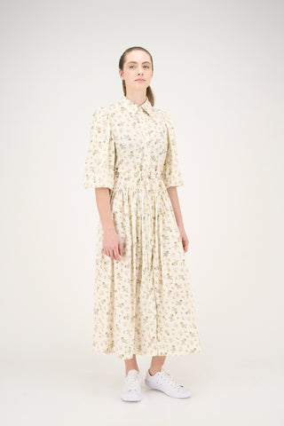 Ivory Floral Sylvia Dress