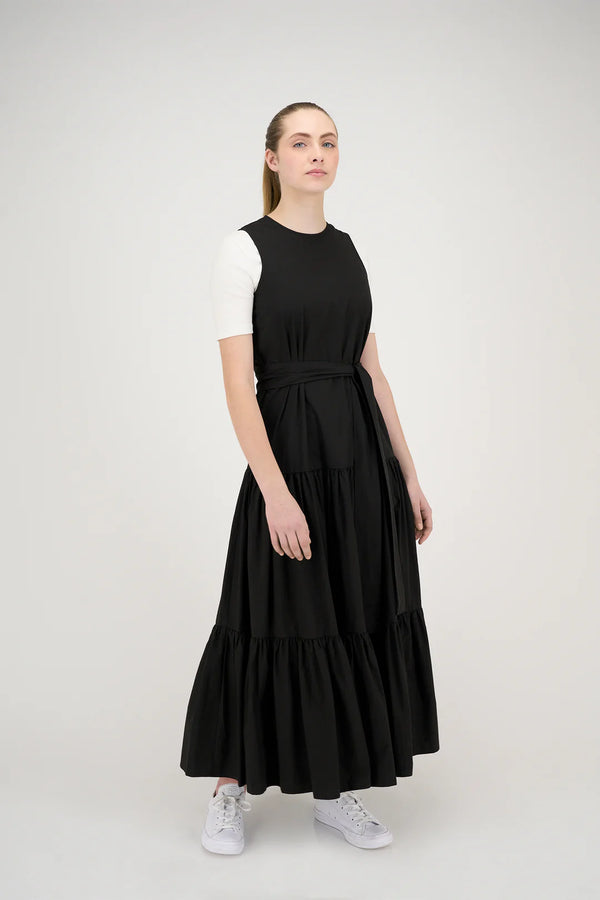 Black Tiered Andrea Jumper