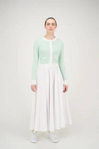 White Classic Melanie Skirt