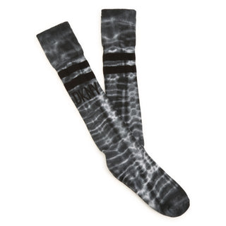 Grey Tye Die Logo Socks