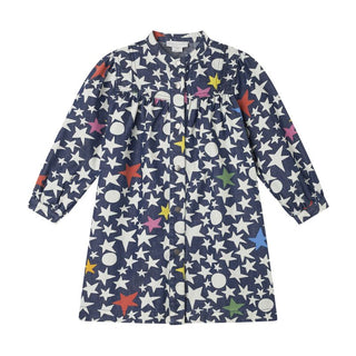 Navy Big Stars Denim Dress