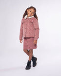 Dusty Rose Barbour Cord Jacket