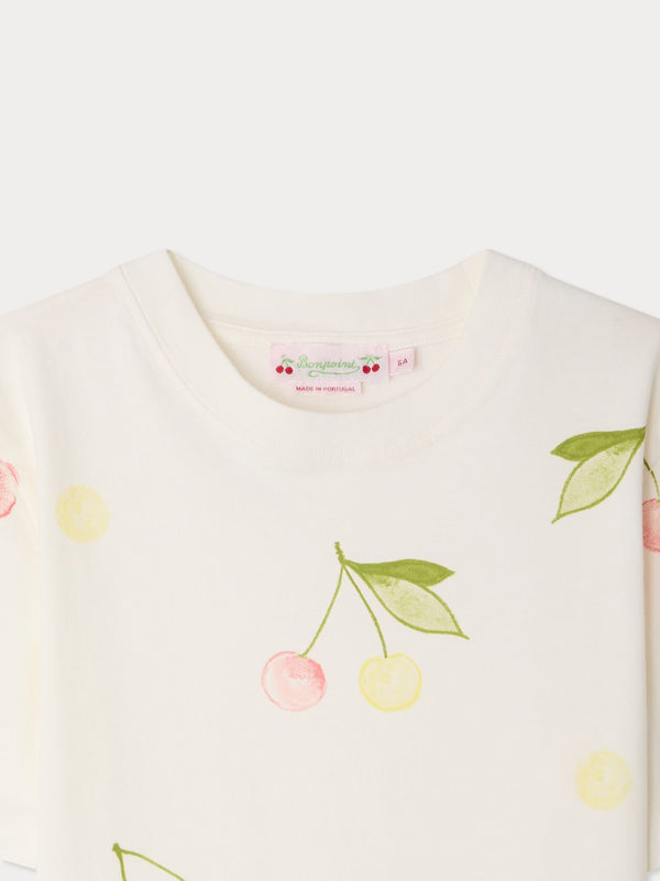 White Cherry Thida Tee