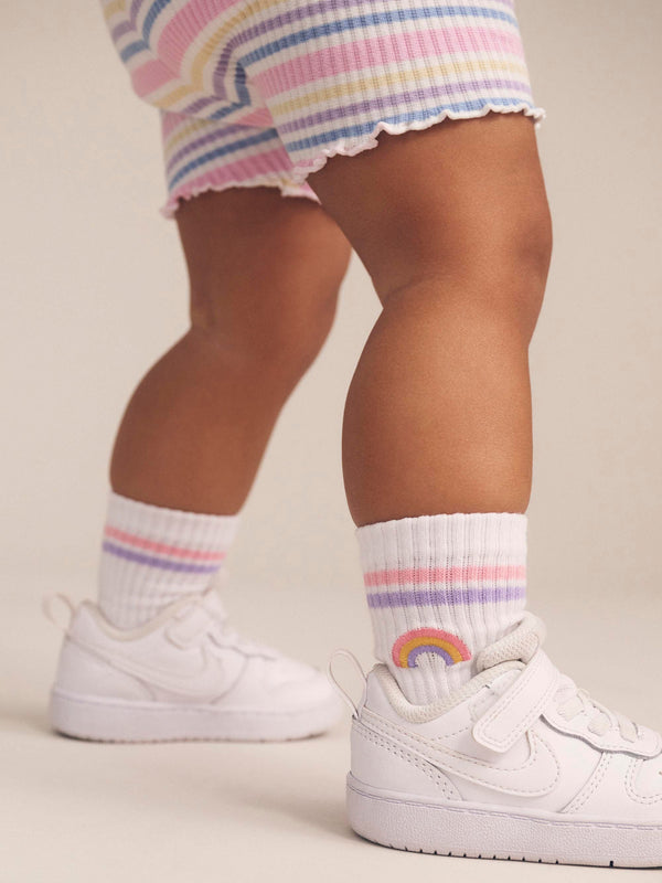 Multicolor Hux Blush 2pk Socks